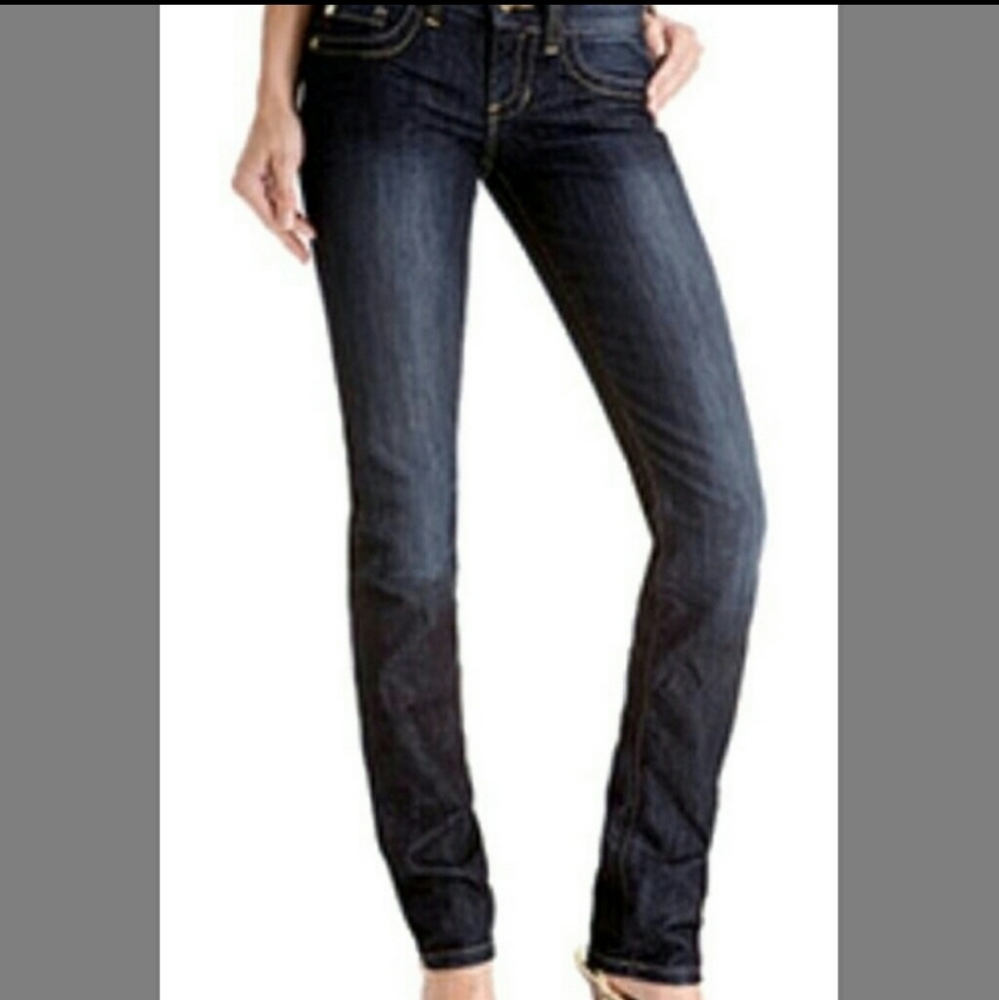 Guess daredevil distressed skinny leg Jeans  Sz 29